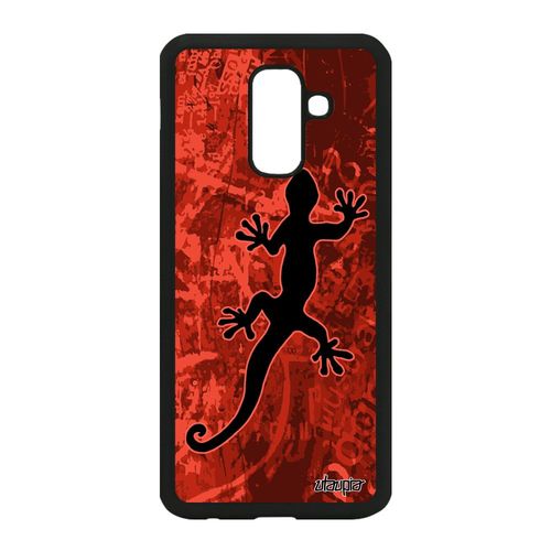 Coque Salamandre Pour A6 Plus 2018 Silicone Triton Rouge Animal A Samsung Galaxy A6 Plus 2018