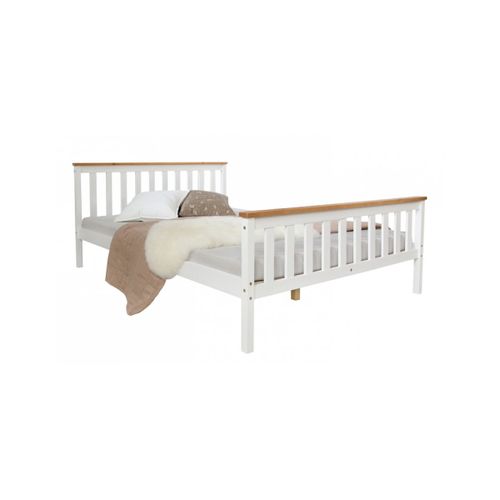 Lit Futon Double 140x200 Bois Blanc