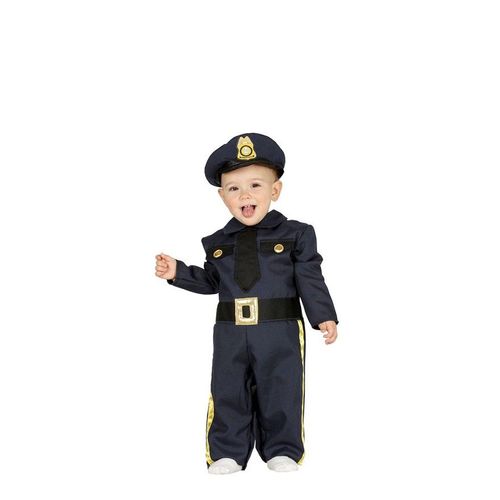 Déguisement De Police Bleu Baby Pour Bébé (Taille 6-12m)