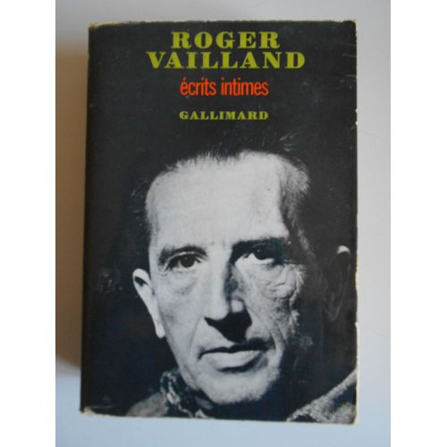 Ecrits Intimes De Roger Vailland / Réf52313