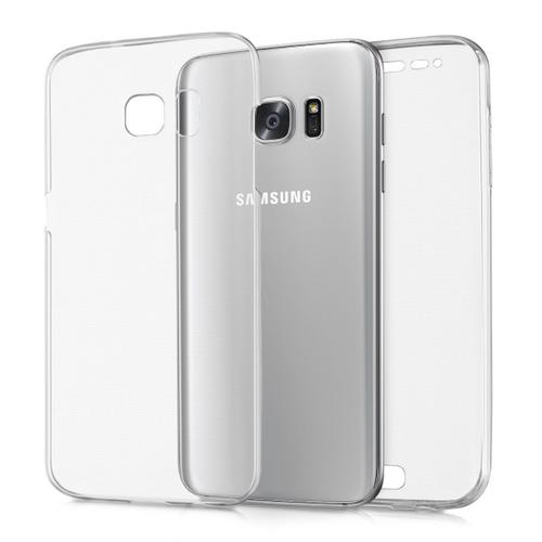 Hobby Tech Coque Intégrale En Silicone Pour Samsung Galaxy S7 Edge (5,5") Transparent