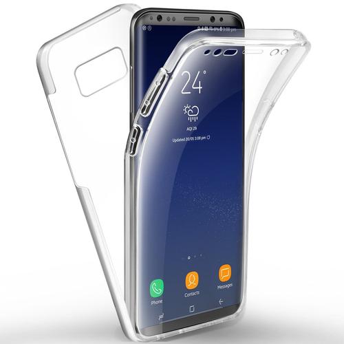 Hobby Tech Coque Intégrale En Silicone Pour Samsung Galaxy S8 Plus (6,2") Transparent