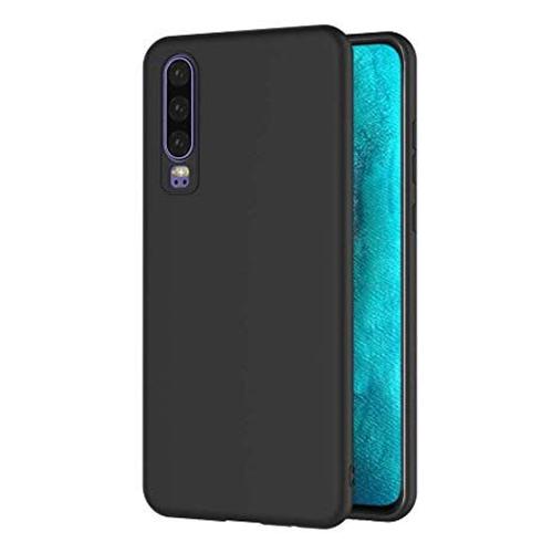 Coque Huawei P30 Protection Silicone Noir Mat