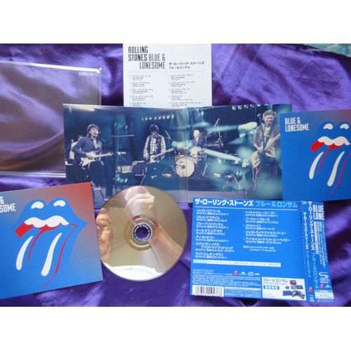 The Rolling Stones Blue & Lonesome Cd Japon Digipak Avec Obi & Sticker Shmcd 4988031194768