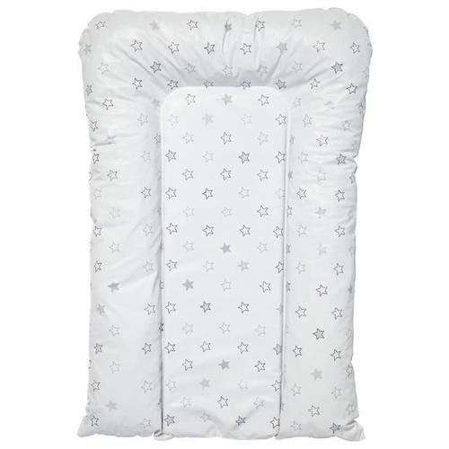 Babycalin Matelas A Langer Flocons Etoiles - Gris Clair - 50 X 70 Cm