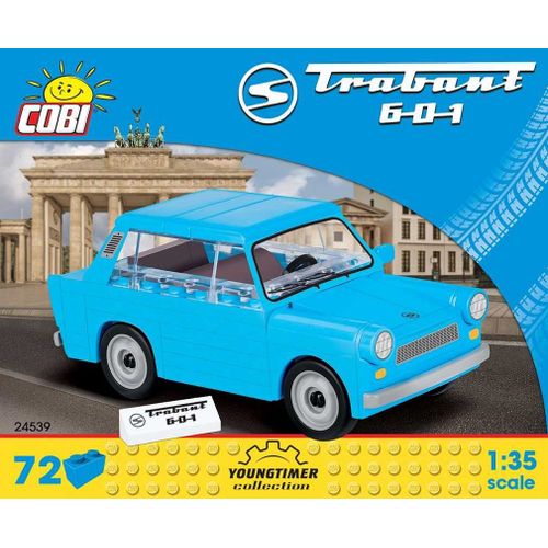 Trabant 601 - 72 Pièces 1/35 Cobi