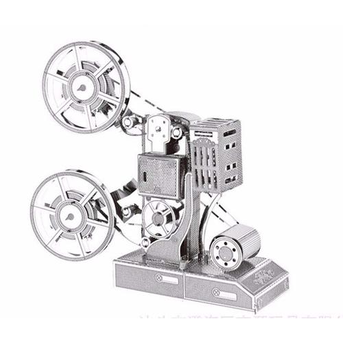 Projecteur De Cinéma - Kit En Métal À Monter - Boitage Type Dvd Metal 3d - Xl