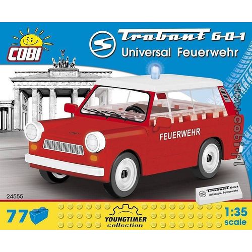 Trabant 601 Pompier - 77 Pièces 1/35 Cobi
