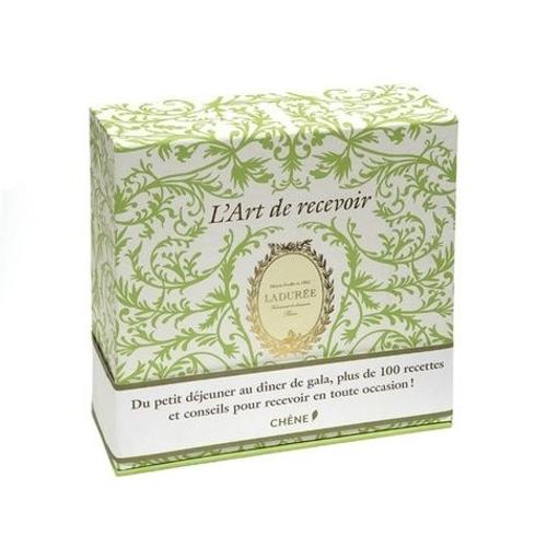 Coffret L'art De Recevoir Ladurée - Du Petit Déjeuner Au Dîner De Gala, Plus De 100 Recettes Et Conseils Pour Recevoir En Toute Occasion !