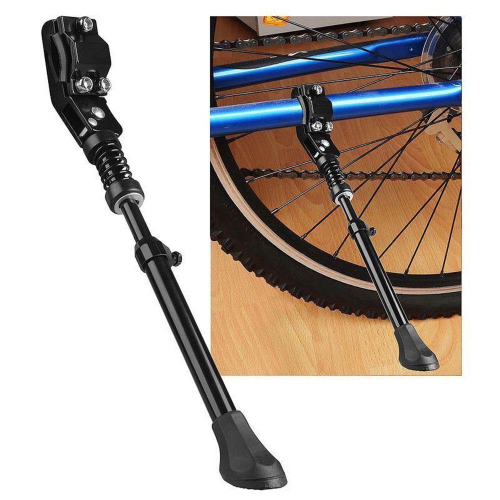 Béquille de vélo réglable en alliage d'aluminium hauteur de vélo montage  VTT adapté pour pneu 24in25in 26in27in de route 700c (noir) : :  Sports et Loisirs