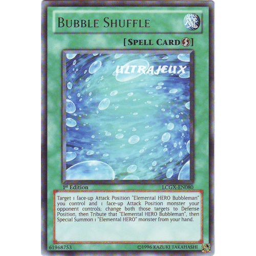 Yu-Gi-Oh! - Lcgx-En080 - Bubble Shuffle - Rare