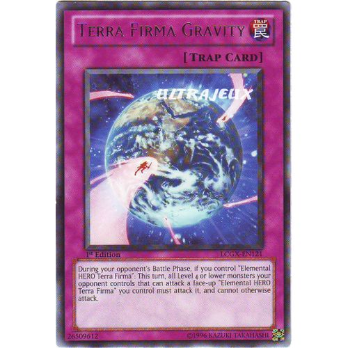 Yu-Gi-Oh! - Lcgx-En121 - Terra Firma Gravity - Rare