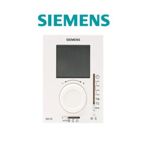THERMOSTAT AMBIANCE GRAND ECRAN LCD PILES JOURNALIER SIEMENS RDJ100