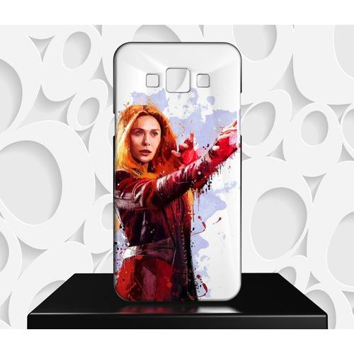 Coque Design Samsung Galaxy E7 Avengers La Sorcière Rouge - Réf 105