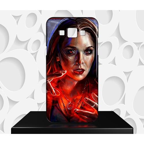 Coque Design Samsung Galaxy E7 Avengers La Sorcière Rouge - Réf 106