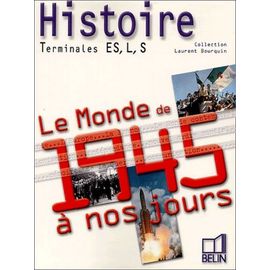Histoire Tle Es, L, S