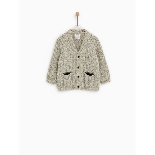 Veste En Maille Torse (Zara) .