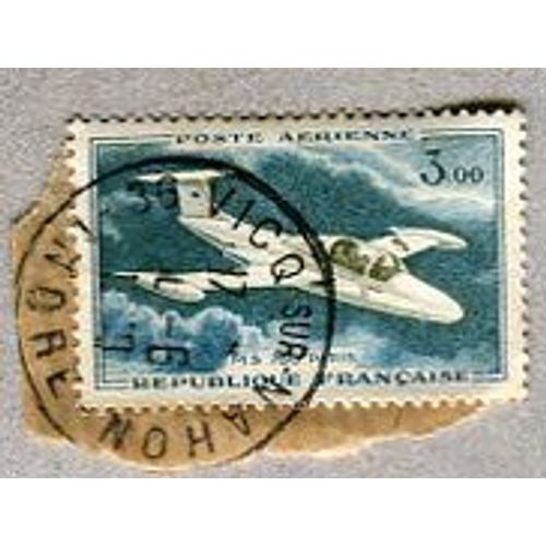 Timbre Oblitéré - Poste Aérienne - " Morane-Saulnier 760 Paris " - Pierre Gandon - 1959