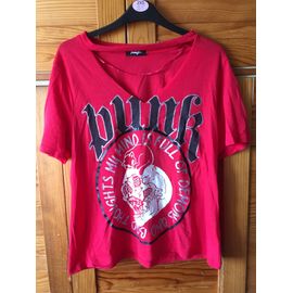 T-Shirt Rouge Esprit Rock