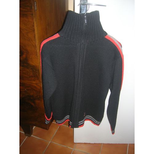 Veste Zippée Bkl Wear 14 Ans 100% Acrylique.