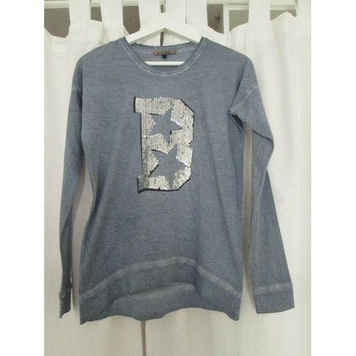 T-Shirt Bleu B-Karo Taille 18 Ans