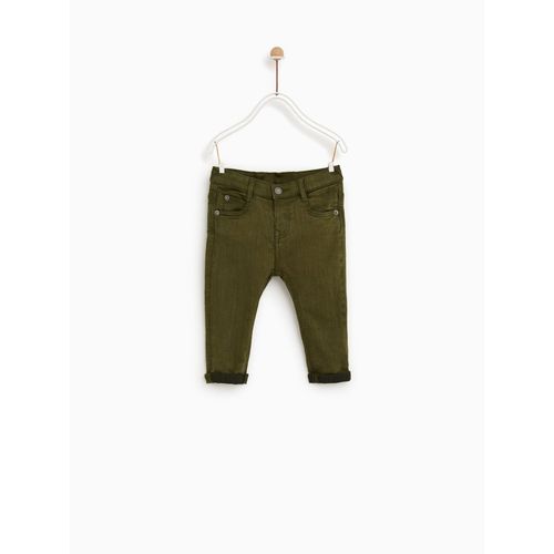 Pantalon En Serge Skinny (Zara)