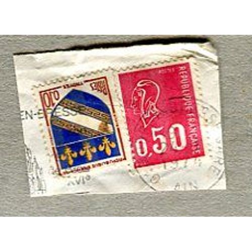 Lot De Timbres Oblitérés - Armoiries Ville De Troyes - 1963