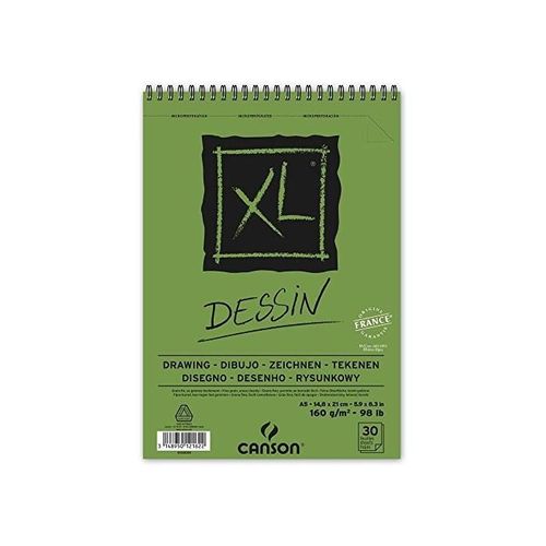 Canson Bloc À Croquis Et Études Xl Dessin A5 160g 30 Feuilles