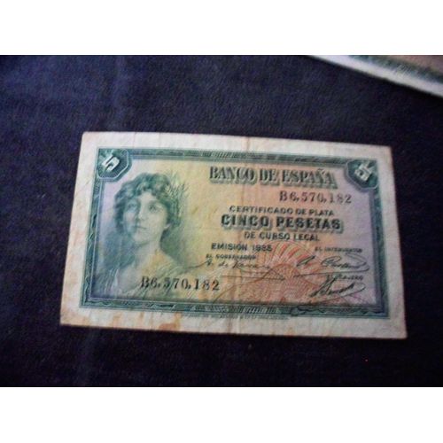 Espagne 5 Pesetas 1935