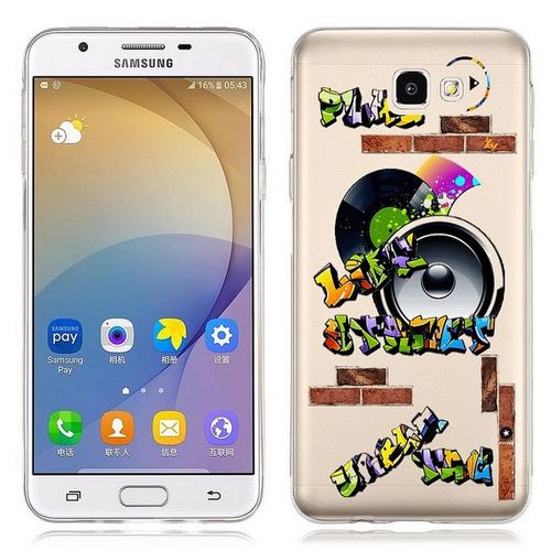 Coque Galaxy A5 2016 Tag Graffiti Urban Transparente