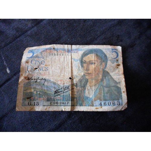 France 5 Francs 1943