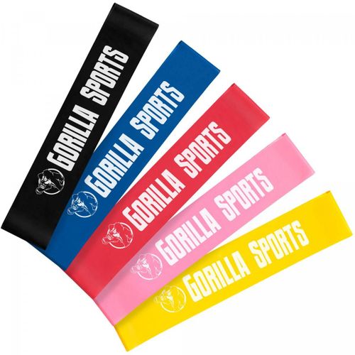 Gorilla Sports - Bandes De Résistance Courtes - Couleur : Set
