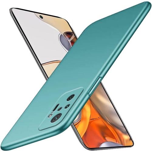 Compatible Avec Coque Redmi Note 10 Pro Antichoc, Ultra Mince Xiaomi Redmi Note 10 Pro Coque Silicone Avec Dur Pc Étui Anti-Rayures Durable Cover Pour Femmes Et Homme Vert