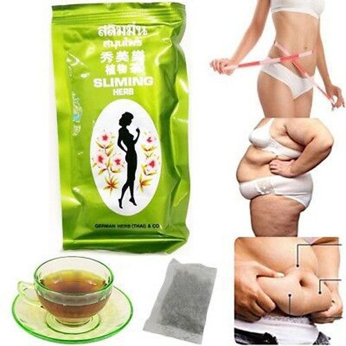 Infusion Aux Herbes 100% Naturel Minceur 3 Boite 150 Sachets De The Tisane Thailande |Tisane Minceur | Brûle-Graisses | Amaigrissement | Maigrir | Brûleurs De Graisse | Perte De Poids Assurée | Diminuez Votre Masse Corporelle