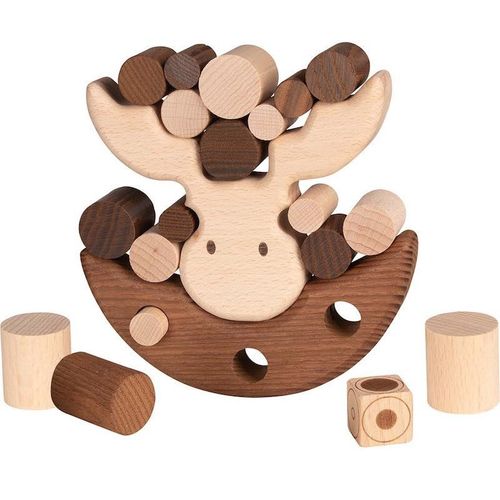 L'élan Équilibriste, Goki Nature -  Jouet D'éveil Balancier En Bois