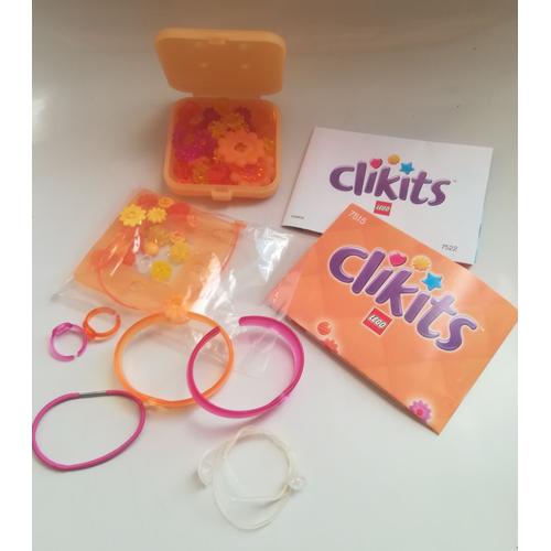 Lot De Clickits, (Légos Pour Fille Année 2004), Décoration De Bijoux Et D'un Cadre Photo