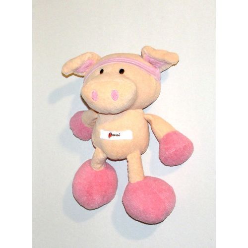Cochon Trudi Bussi Peluche Doudou Cochon Bussi 31 Cm