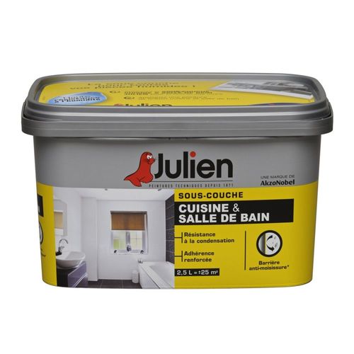 Sous-Couche Cuisine & Salle de Bains JULIEN Blanc Mat 2,5 L