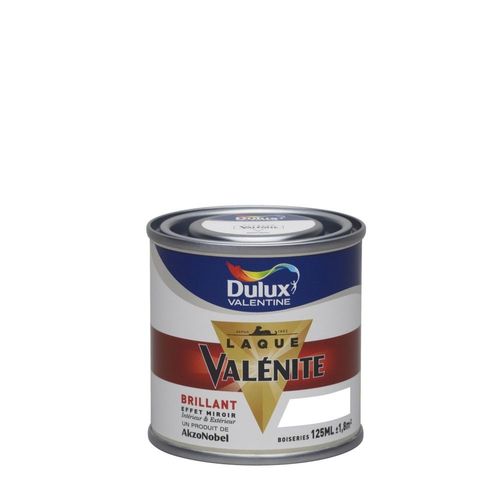 Peinture Dulux Valentine Laque Valénite Brillant Blanc 0,125