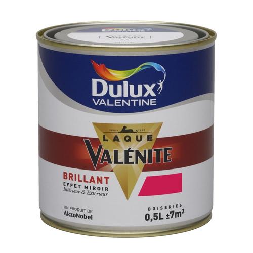 Laque Valénite Dulux Valentine brillante rouge madras 0,5L