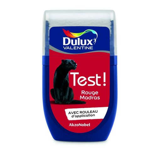 Testeur Peinture Dulux Valentine Rouge Madras 0,03L