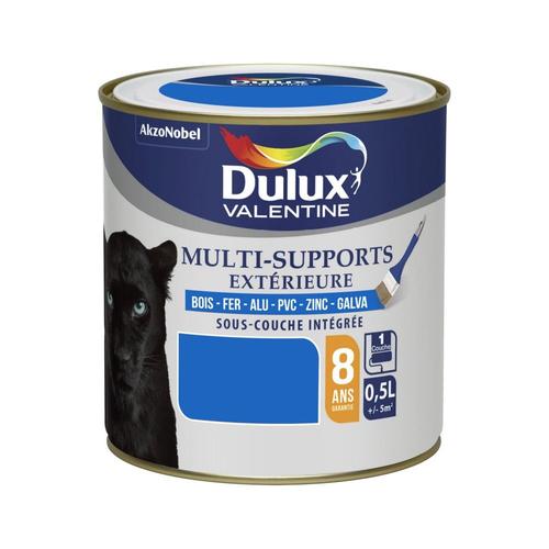 Peinture Multi-Supports Extérieur Satin Dulux Valentine Bleu Breton 0,5 L