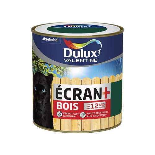 Peinture Spéciale Bois Dulux Valentine Écran+ Satin Vert Basque 0,5L