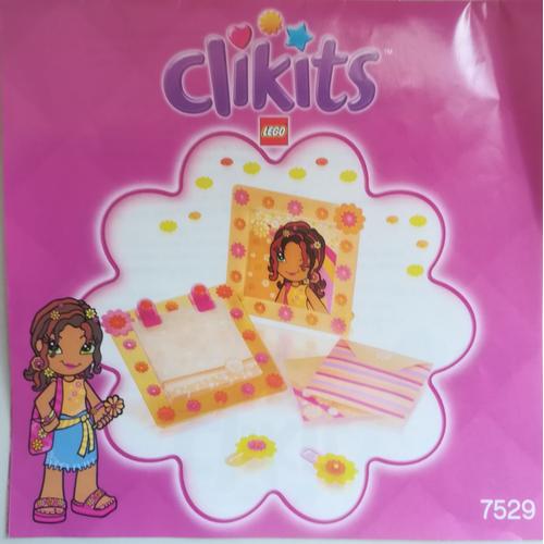 Lot De Clickits, (Légos Pour Fille Année 2004), Décoration D'un Cadre Photo Et D'articles De Papeterie