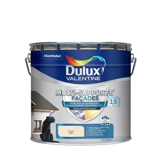 Peinture Dulux Valentine multi-supports façades Meulière mat 10L