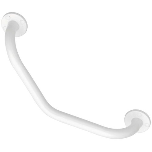 Barre de Maintien GODONNIER Coudée 135° 225x225cm Acier Époxy Blanc