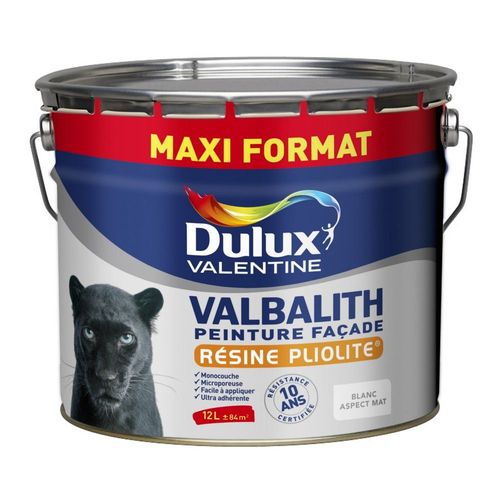 Peinture façade blanc 10L