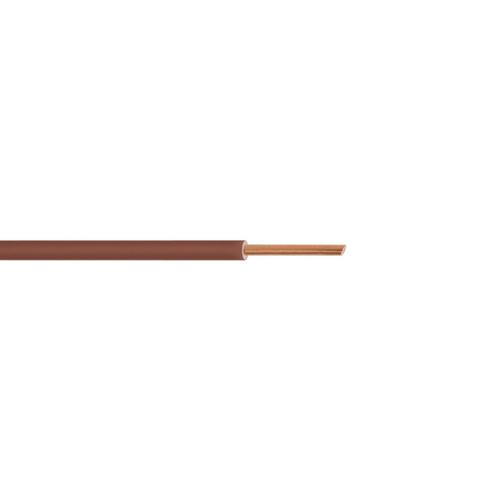 Câble rigide H07V-U 1,5mm² DEBFLEX marron 5 mètres