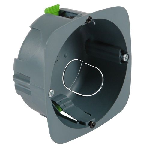 Boîte appareillage DEBFLEX multimatériaux diamètre 85mm profondeur 40mm grise