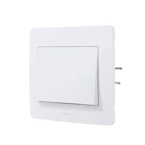 Bouton poussoir DEBFLEX DIAM2 blanc